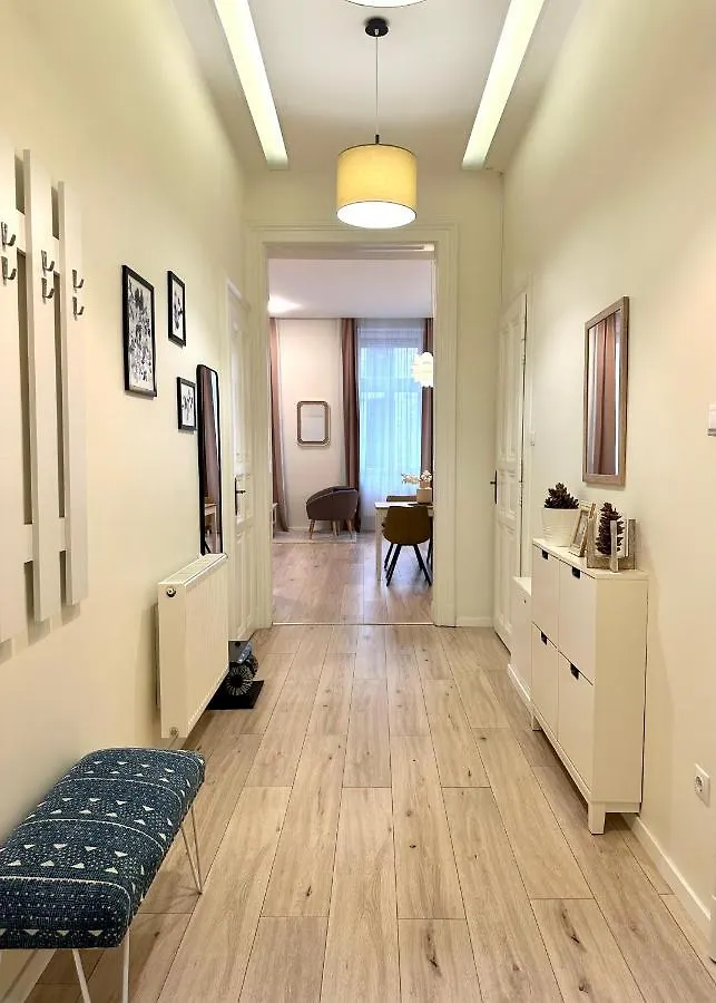 Luxury Huge Apartman - 92M2 - 3 Bedrooms - 3 Air Conditioners - Free Garage!!! Budapest Apartment